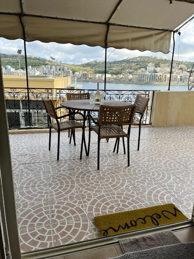 Groundfloor Apartment By The Sea, Fabulous Views St. Paul's Bay Bagian luar foto